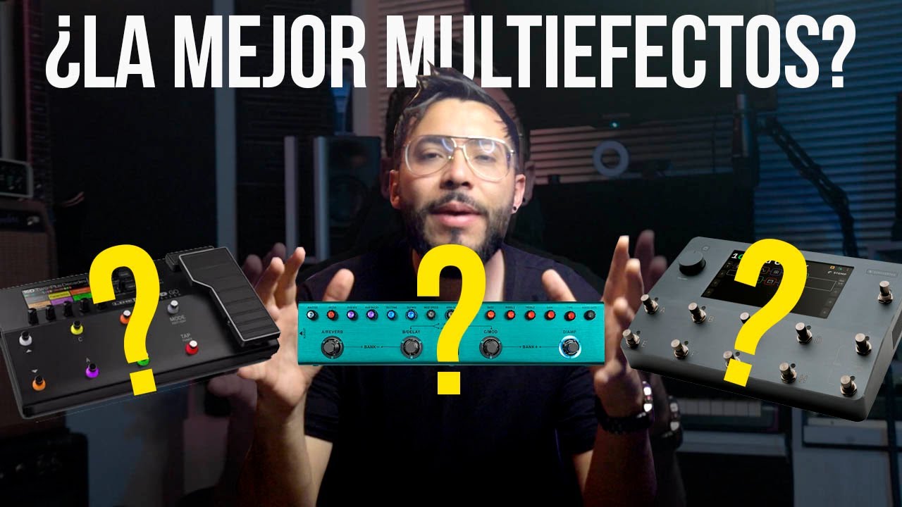 Cual es la MEJOR MULTIEFECTOS para GUITARRA en 2025? Aqui te lo cuento ► Sebas Mora