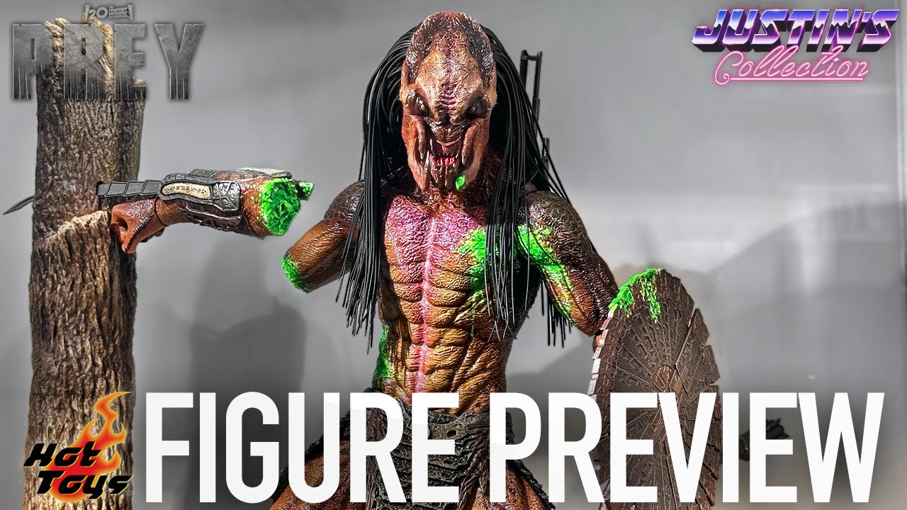 Фигурка Hot Toys Prey Feral Predator Battle Damaged - Предварительный обзор, эпизод 391