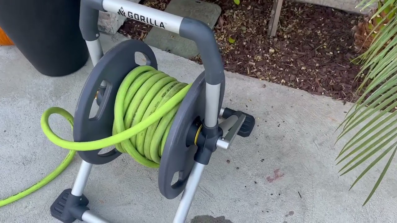 Up Close Look at This Gorilla Hose Reel!
