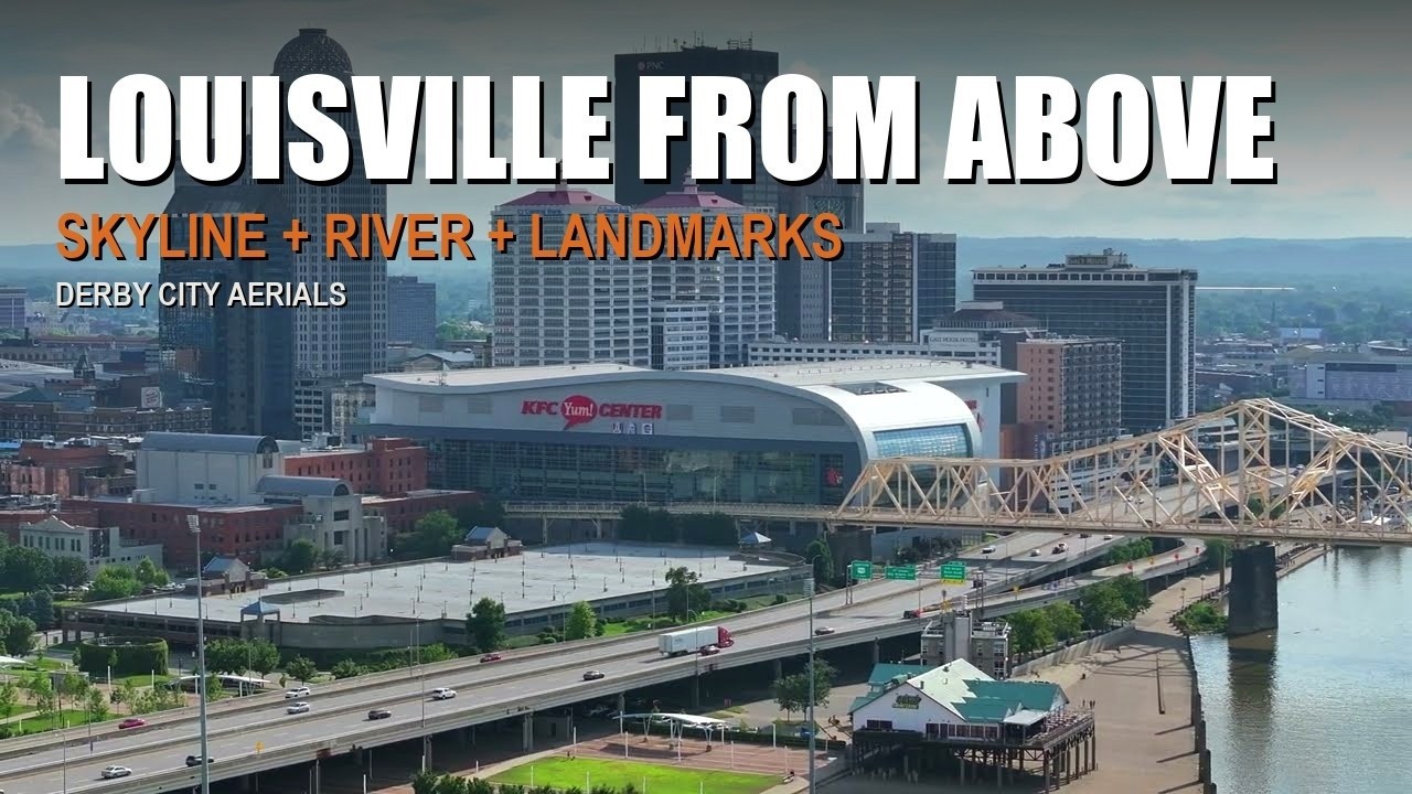 Aerial View of Louisville Kentucky | Stunning Drone Footage
