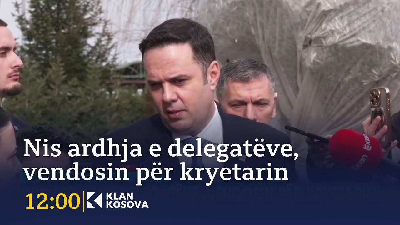 Kuvendi i LDK-së - Nis ardhja e delegatëve, vendosin për kryetarin