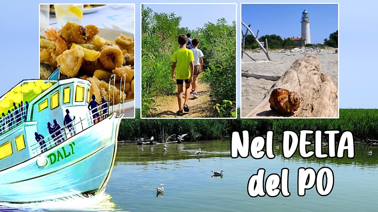 🚢 ESCURSIONE nel DELTA del PO in Motonave (Porto Garibaldi - Isola dell'Amore - Sacca di Scardovari)