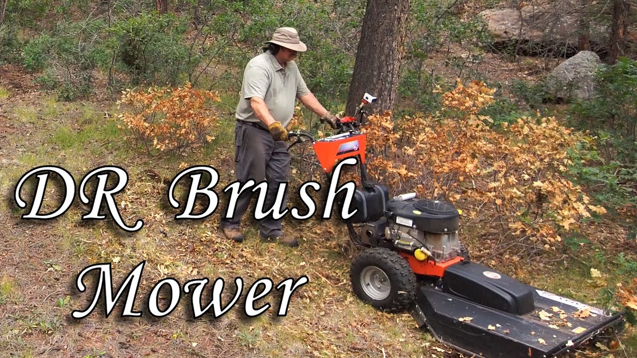Косилка DR Brush Mower — для стрижки кустарников из дуба