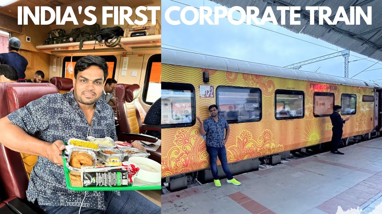 India&rsquo;s First Private Train TEJAS EXPRESS Executive Class || Condition after 3 years FOOD Review