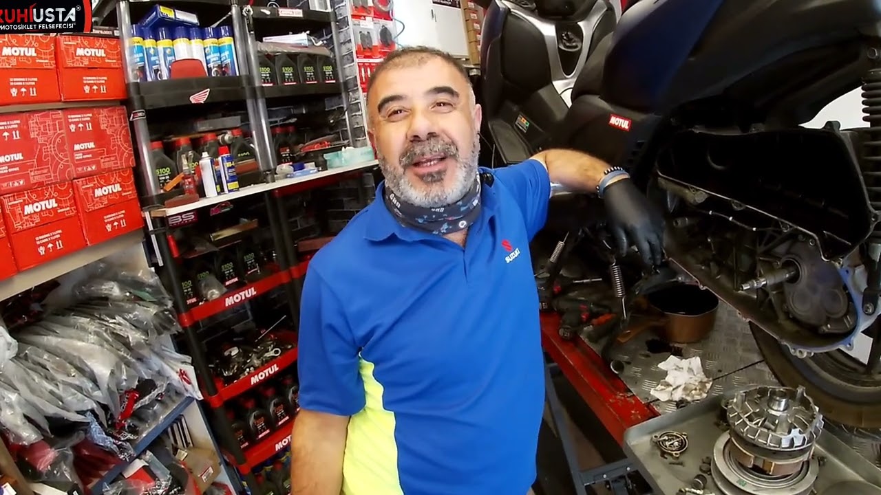 XMAX 250/20BİN KM VARYATÖR BAKIM  KİTİ/DÖNEN DOLAPLAR/NELER DEĞİŞİYOR 