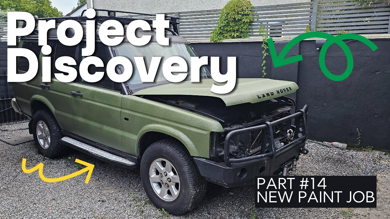 FULL CAR COLOUR CHANGE DIY – LAND ROVER DISCOVERY 2