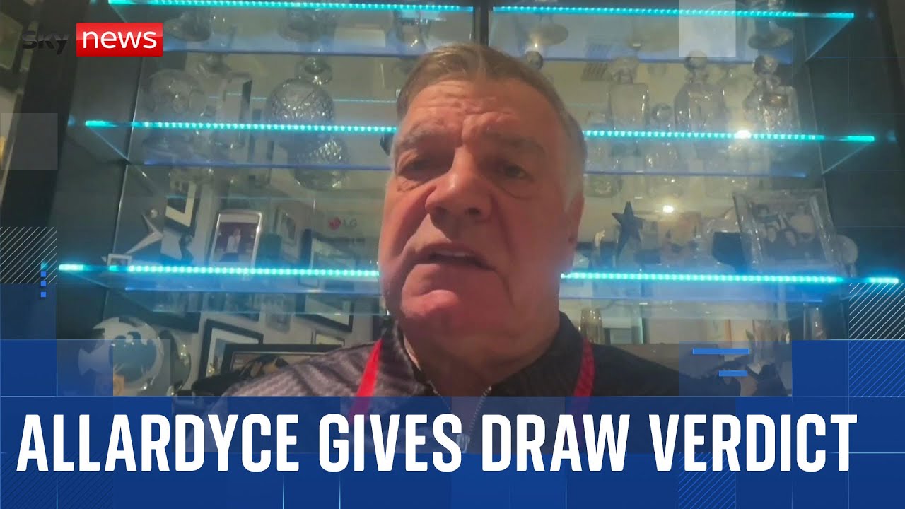 Sam Allardyce: 'World Cup draw is comfortable for England'