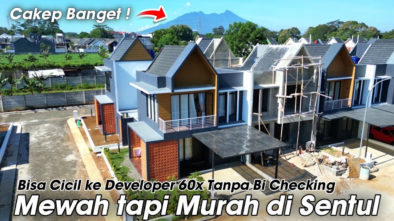 Murah nih ! Rumah View Gunung di Sentul Bogor