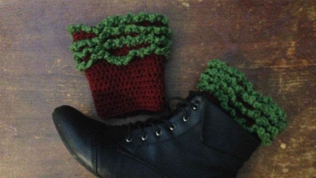 Ruffle Boot Cuffs
