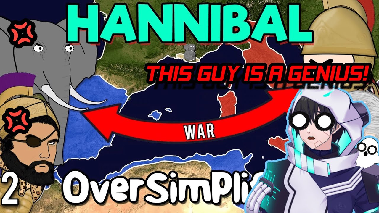 HANNIBAL IS A GENIUS!! | OverSimplified React [The Second Punic War]
