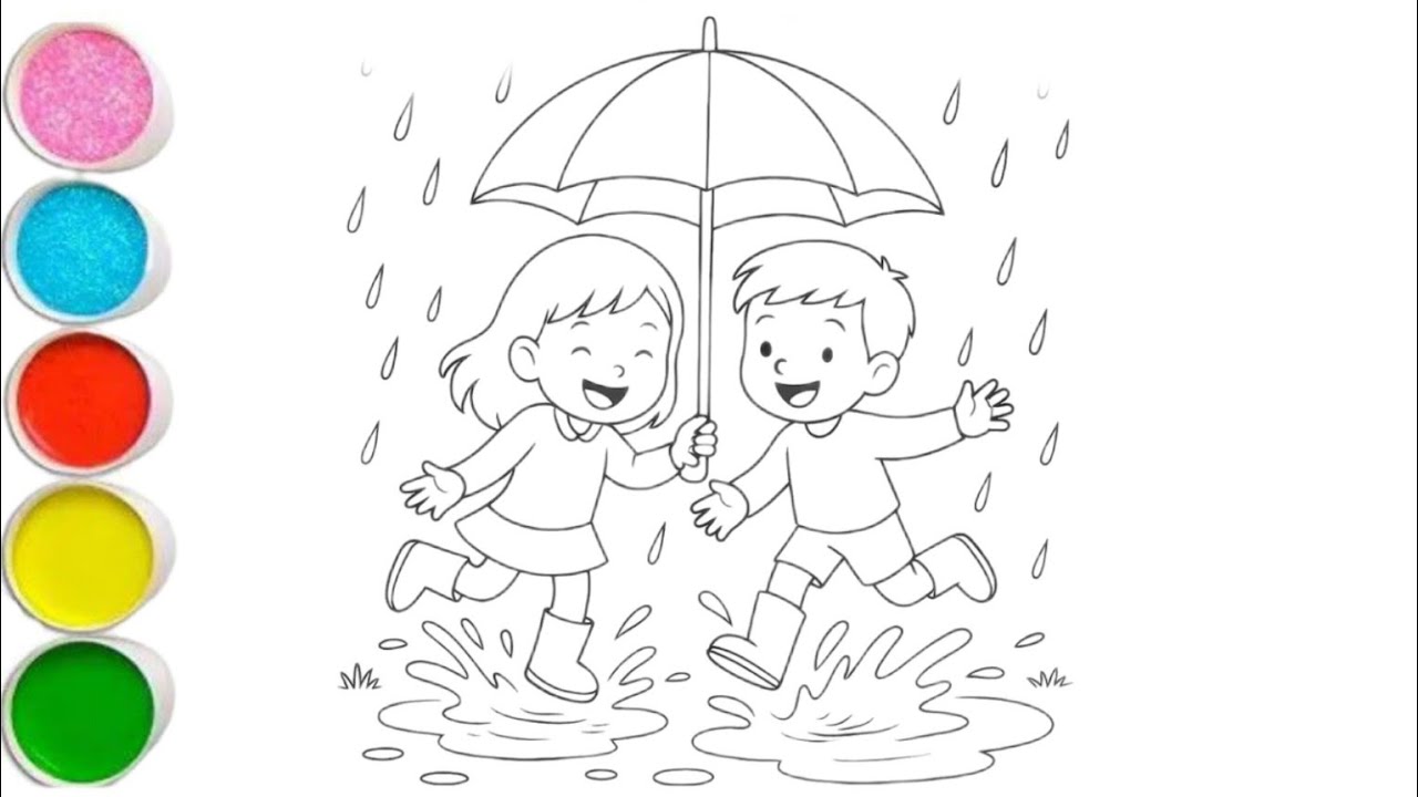  girl Drawing, Painting & Coloring For Kids and Toddlers_ Child Art