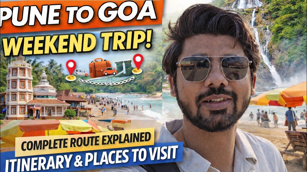 How we planned Goa Trip | Guide | Best Route, Places to Visit & Itinerary #goa 
