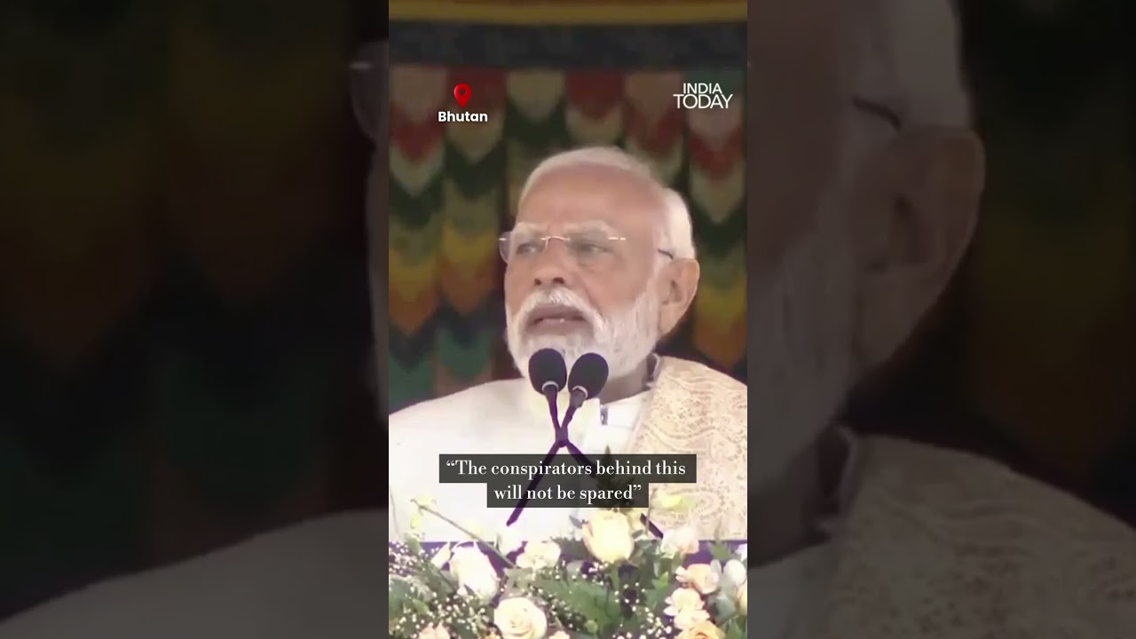 PM Modi&rsquo;s Strong Warning After Red Fort Blast: 'Conspirators Will Not Be Spared' | #delhiblastnews
