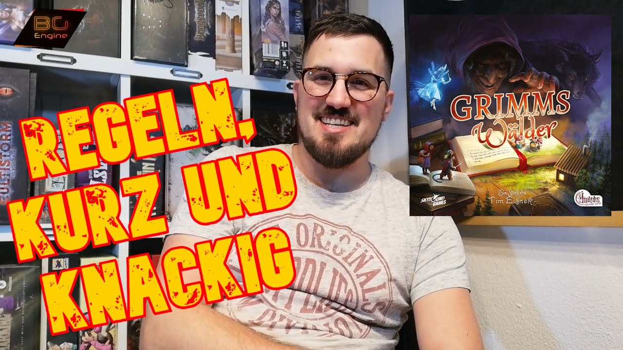 GRIMMS WÄLDER - Regeln, Kurz und Knackig - Brettspiel