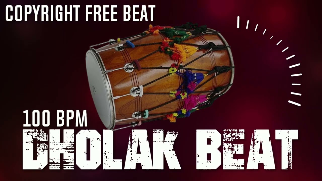 Punjabi Beat Non Stop 100 BPM | Punjabi Copyright Free Beat || Practice Beat Non Stop Beat Dhol Beat