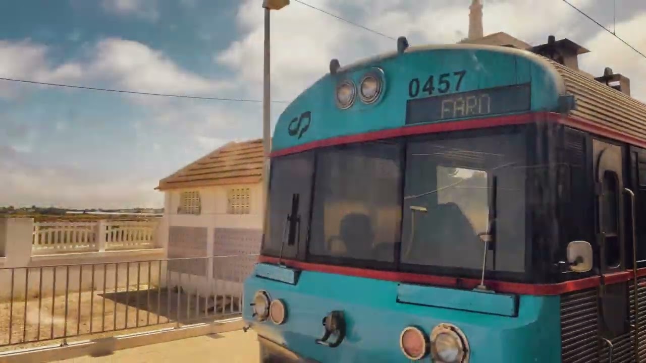 Experience the Scenic Algarve Train Ride | Olhao to Tavira