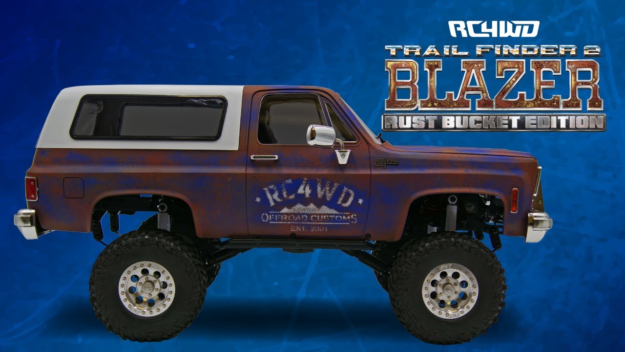 RC4WD Trail Finder 2 RTR W/ Chevrolet Blazer Hard Body Set (Rust Bucket Edition) | Now Available