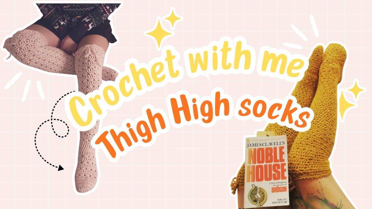 Over the knee FREE crochet pattern US terms