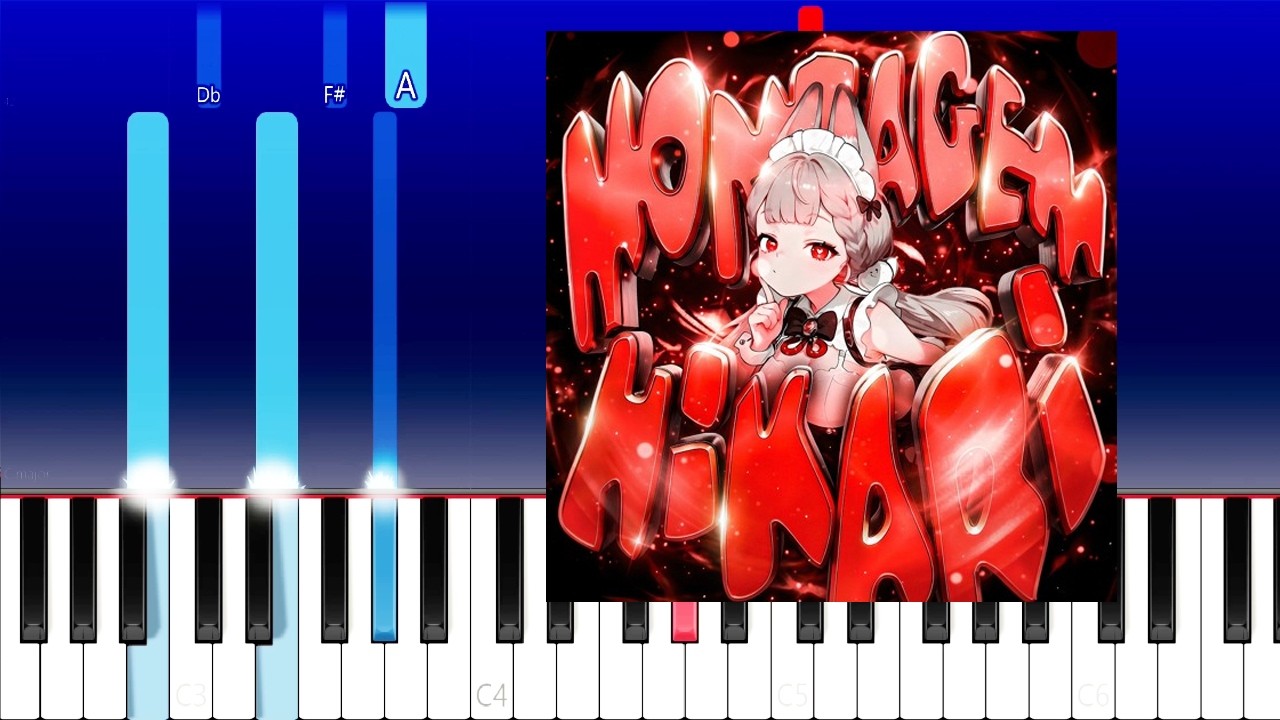 MONTAGEM HIKARI - BellyJay (Piano Tutorial)