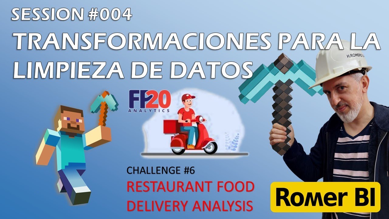Session #004 - Transformaciones en Power Query para la limpieza del Dataset Challenge 6 FP20 (2/3)