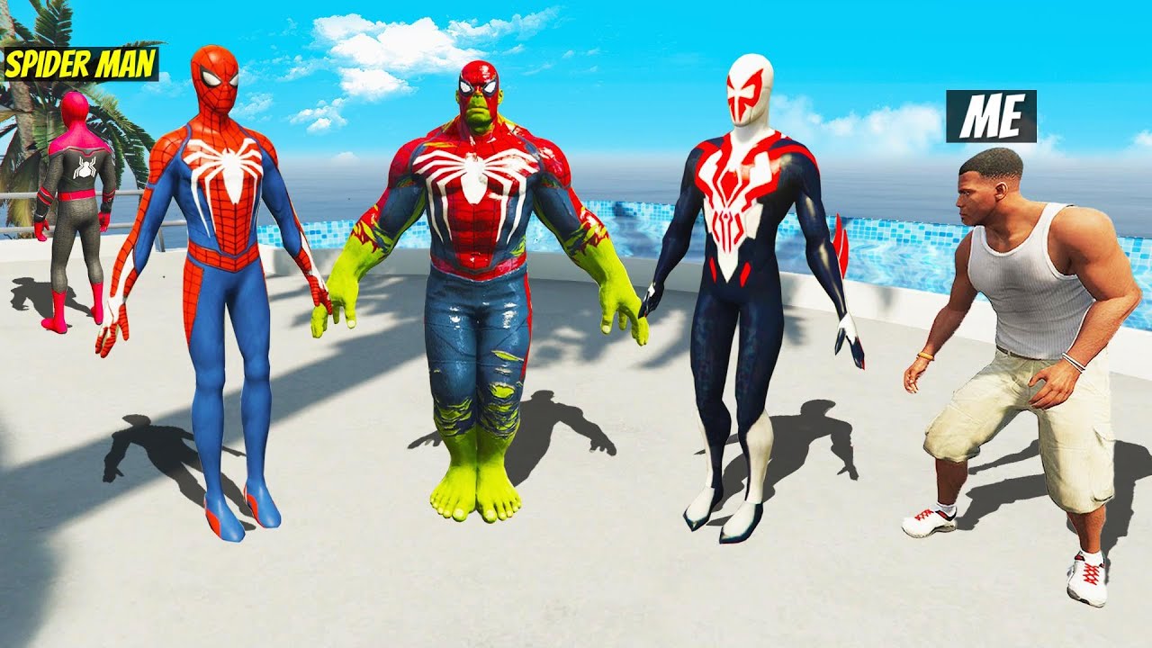 I Stole SPIDER MAN'S SUIT From SPIDER MAN in  GTA 5!