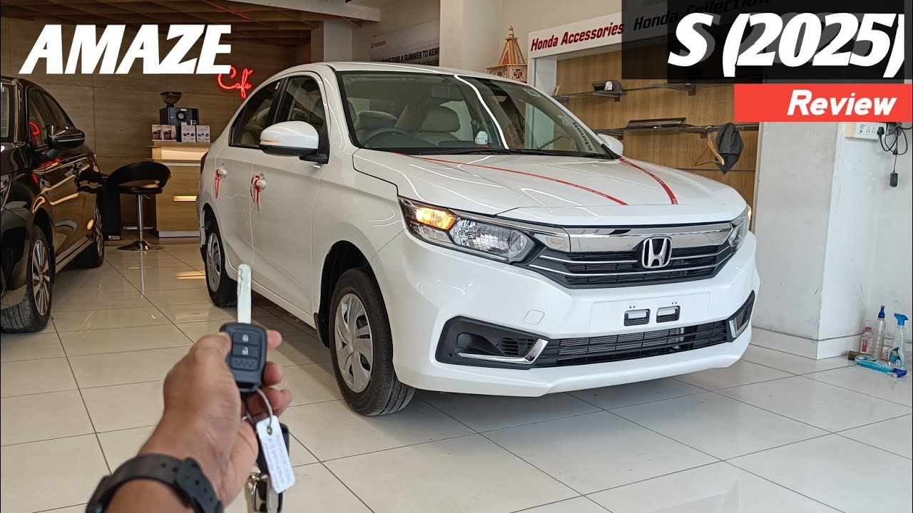 Honda Amaze S Variant Review 😍| मात्र ₹7.62 लाख में Amaze का बेहतरीन Variant 🤑|