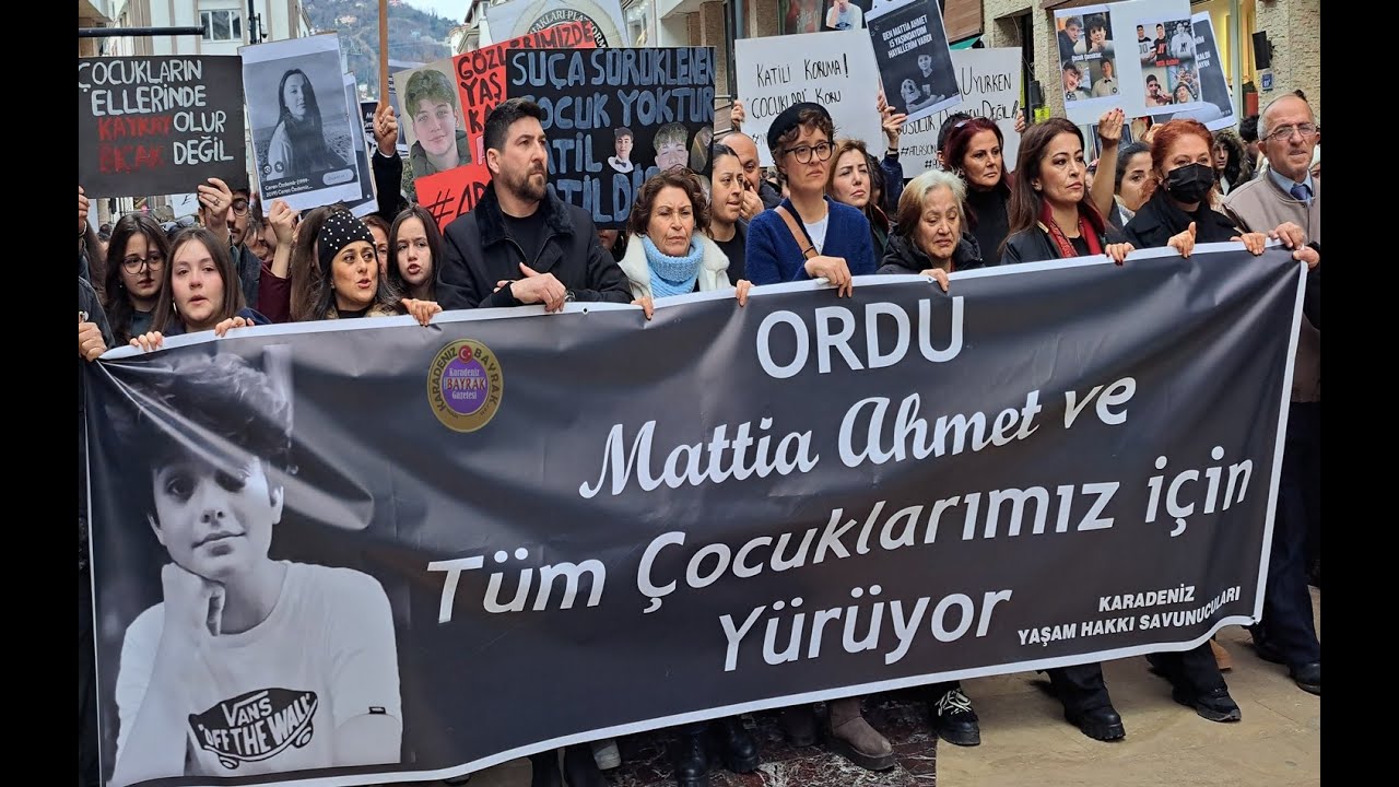 Adalet yürüyüşü Ordu OBA TV