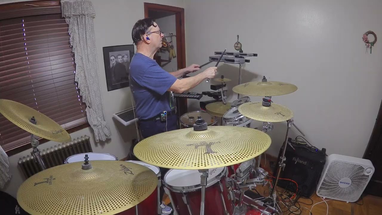 Playing along to RUSH’s “The Trees”!