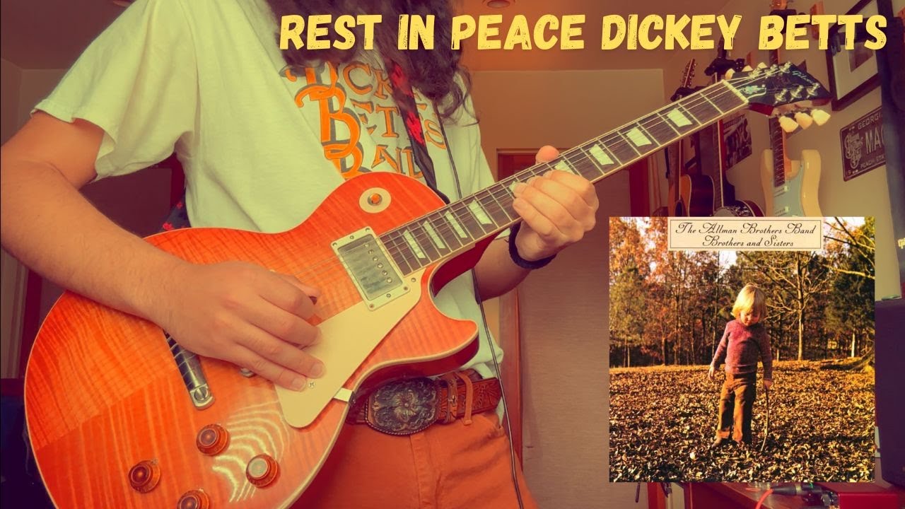 Dickey Betts Tribute - Jessica (Allman Brothers Band Guitar Cover)
