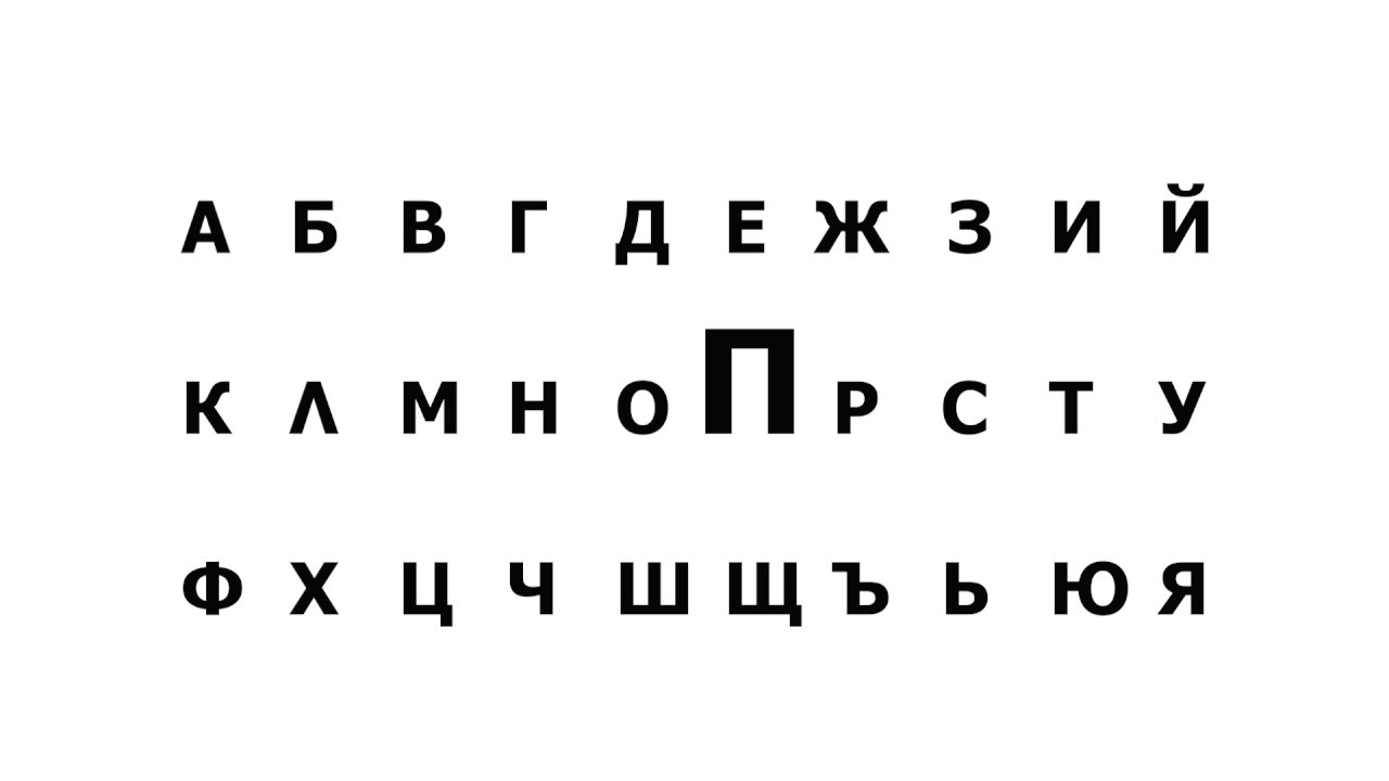 Bulgarian Alphabet
