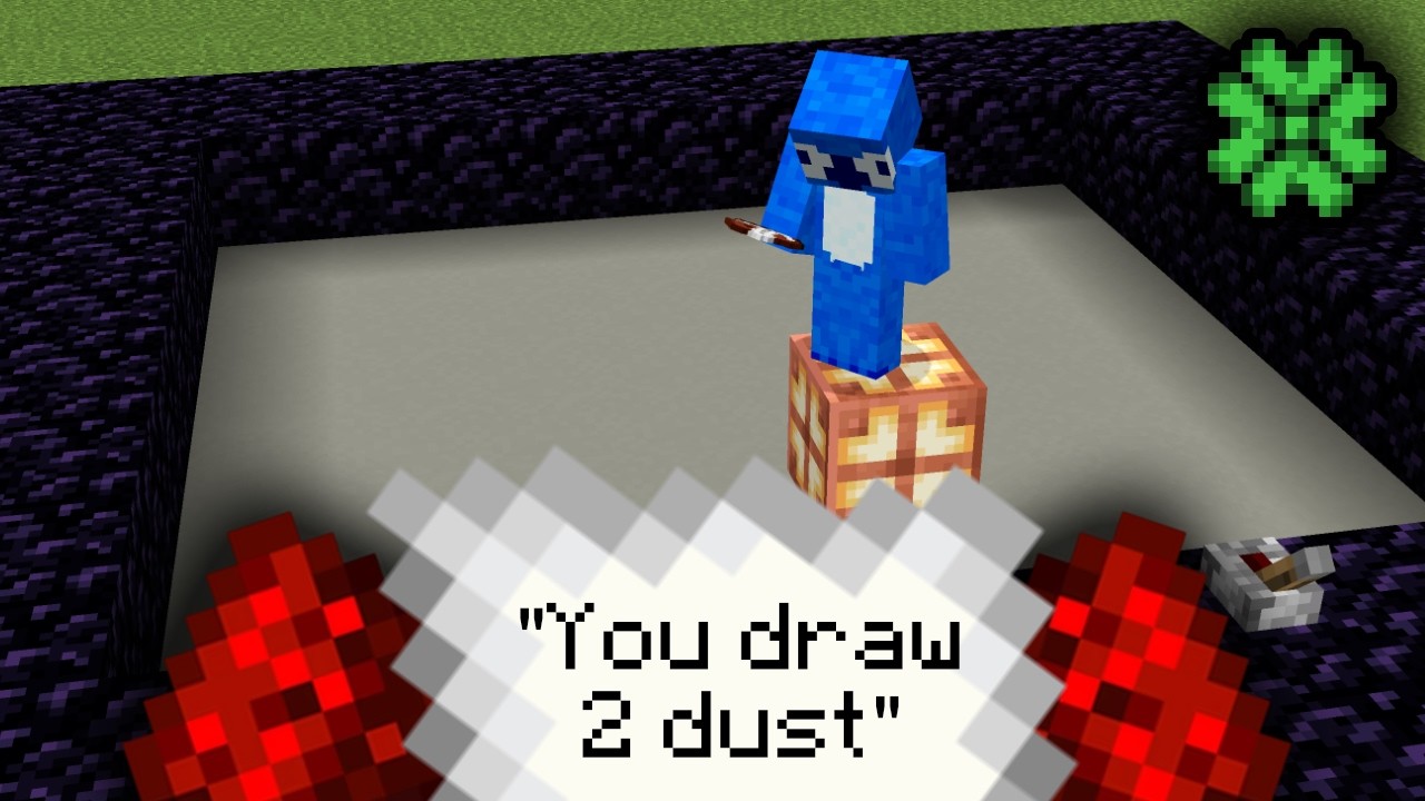 Can you do Redstone with RANDOM components?