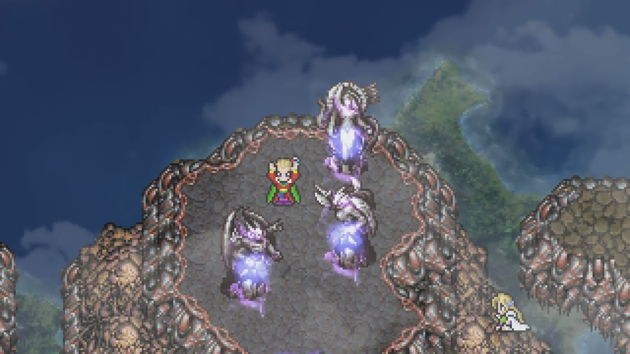 FINAL FANTASY VI - Kefka destroys the world (Act 1 end)