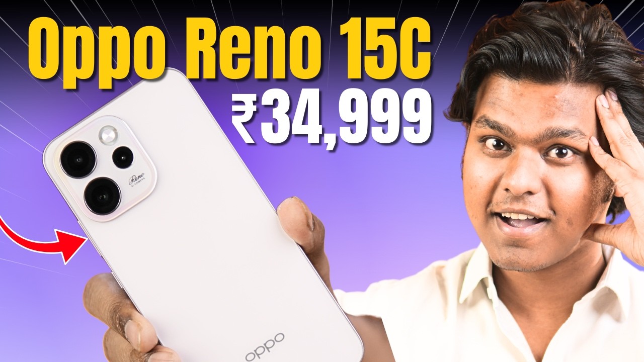 OPPO Reno 15C 5G Review 2026 🔥 7000mAh Battery + IP69 Waterproof | Best Phone Under ₹35,000?