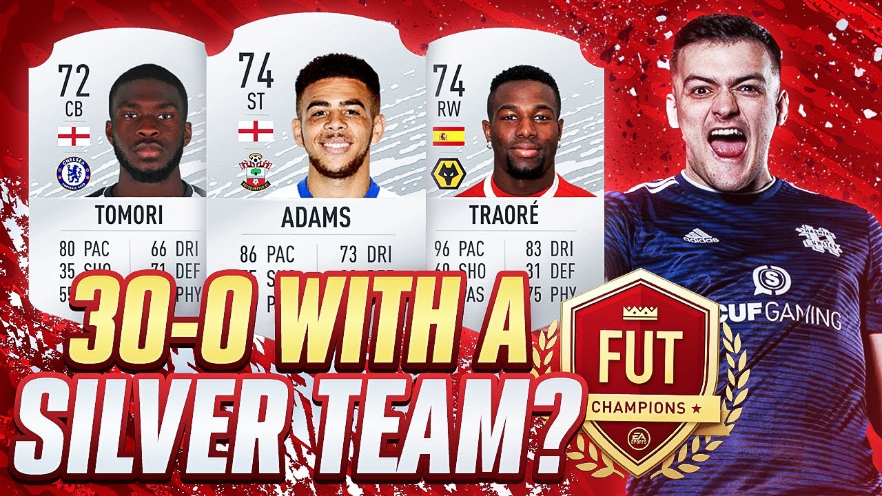 30-0 ON FUT CHAMPIONS w/ A SILVER TEAM?? FIFA 20 GAMEPLAY & SQUAD BUILDER!!