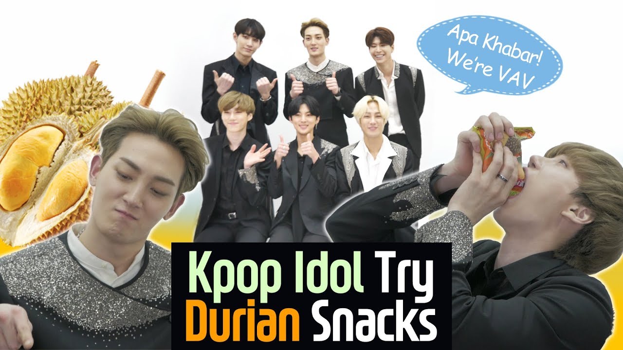 Korean Idol tried Malaysia Snacks for the first time l VAV X Blimey