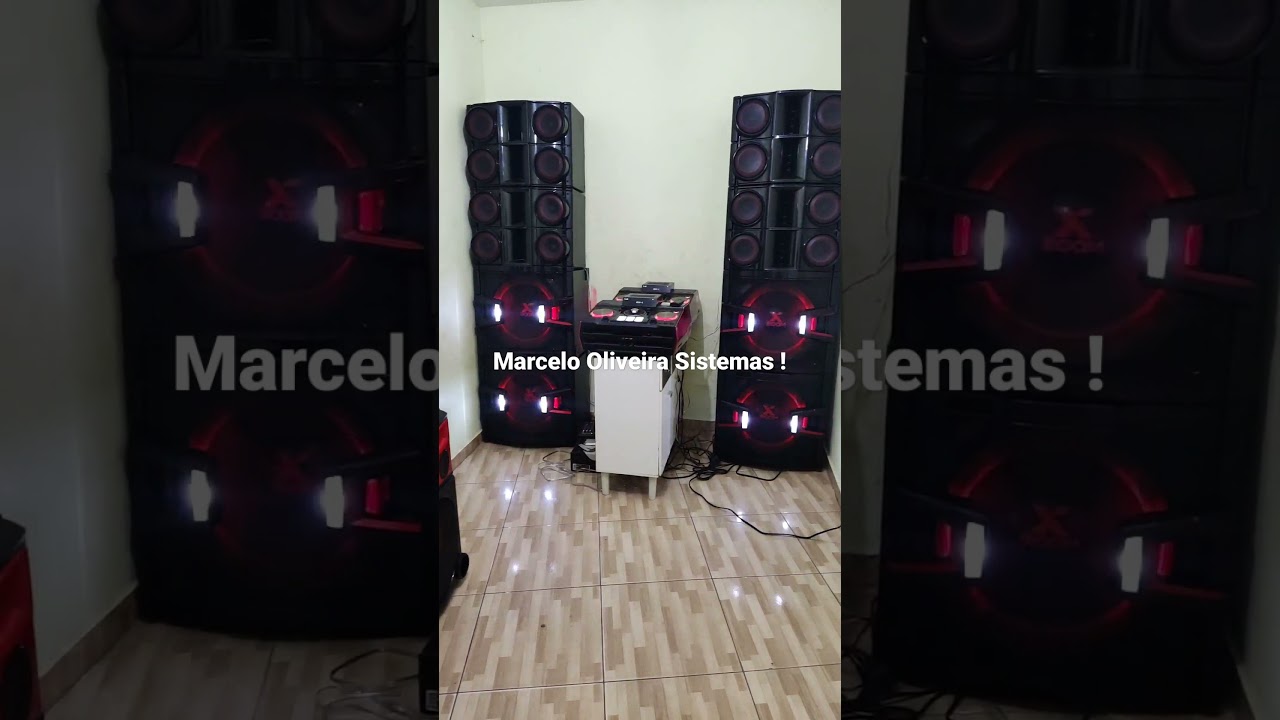 LG CM9940 XBOOM PRO (4 X 18 SUBWOOFERS) EXTREME BASS🔥 #shorts