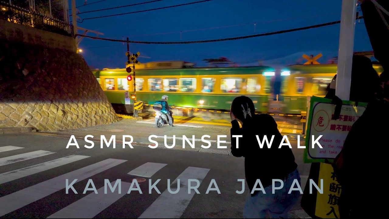 ASMR Sunset Serenity: Kamakura