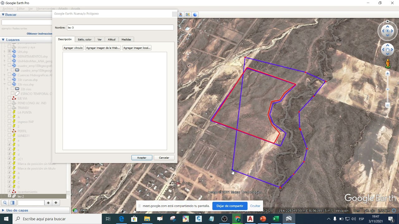 SESION 3 MANUAL DE LEVANTAMIENTO CATASTRAL URBANO GOOGLE EARTH PRO