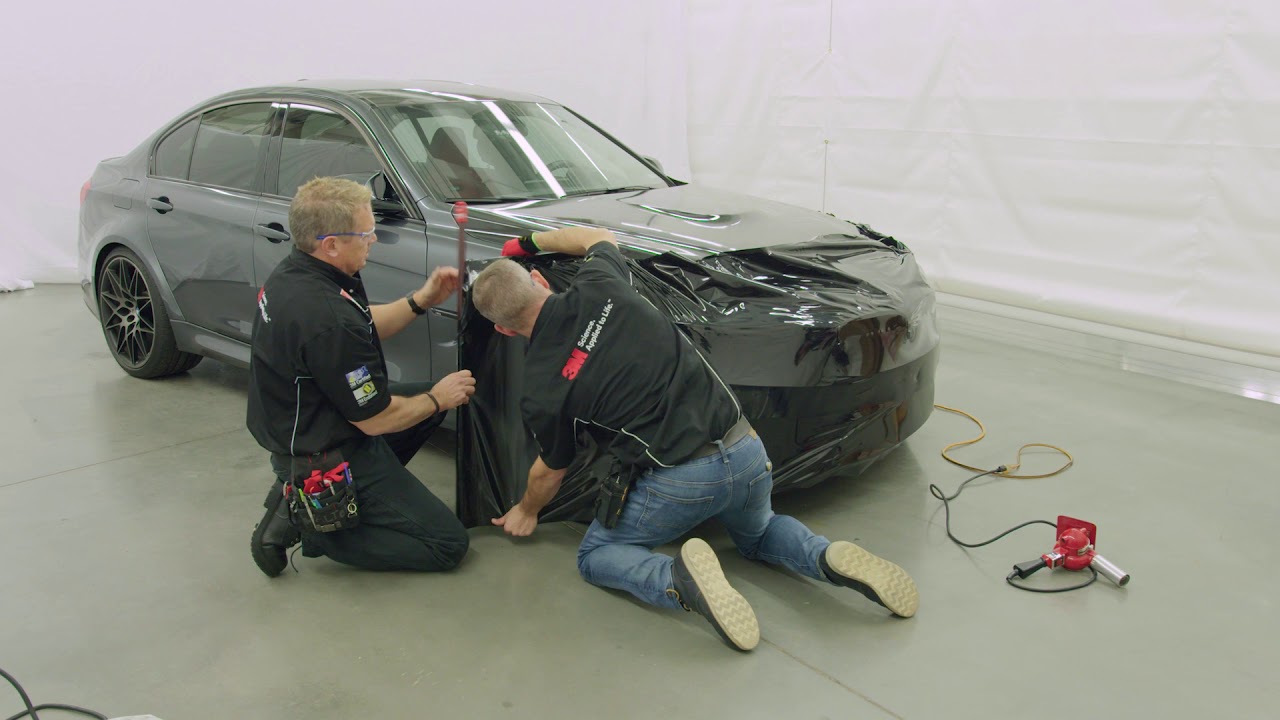 How to wrap a bumper in 3M Wrap Film Series 2080