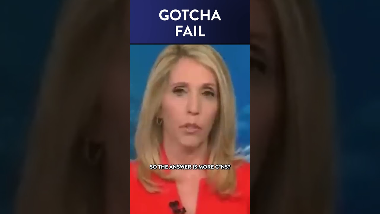 Watch Host's Reaction When Her Gotcha Trap Blows Up In Her Face #Shorts | DM CLIPS | Rubin Report