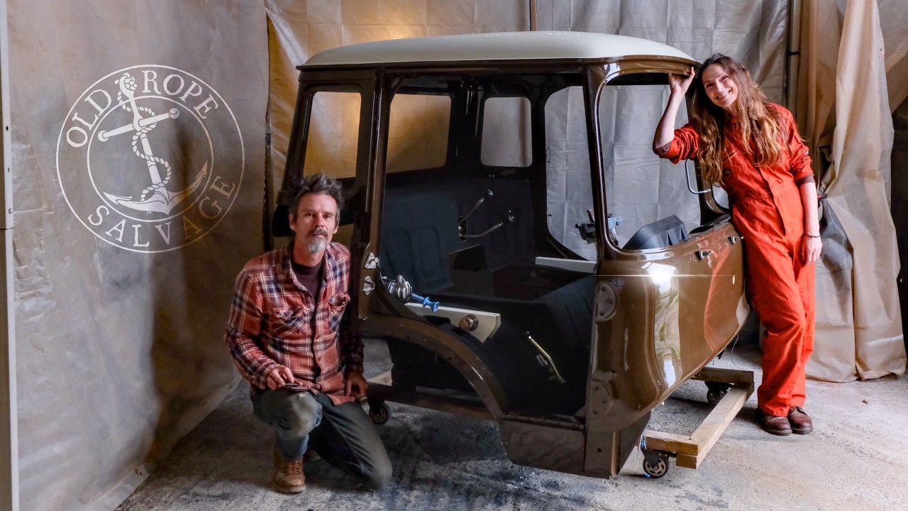 Installing a New Carpet in Our Fully Restored Classic Bedford Truck - Looking FANTASTIC!