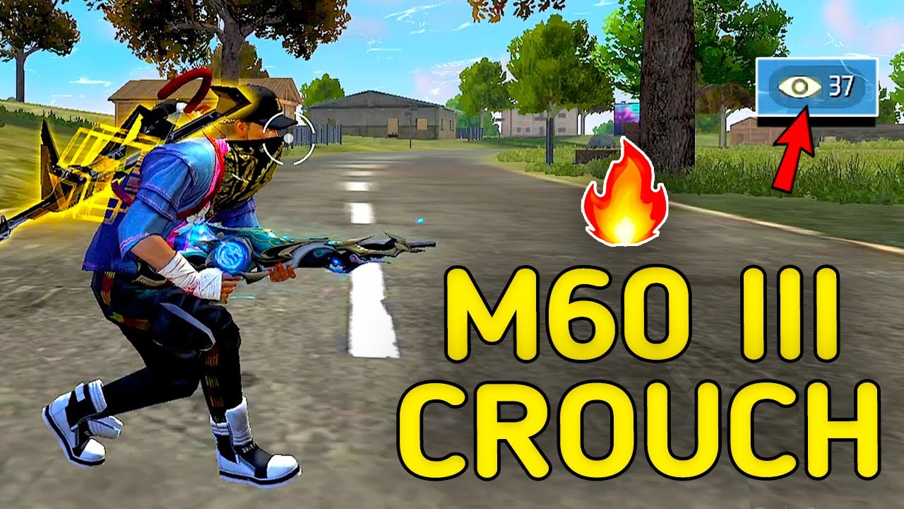M60 III CROUCH IS DEADLY🔥!!! 😱|| SOLO VS SQUAD || 37 SPECS🔥 THE ULTRA POWER MODE ACTIVATED||ALPHA FF