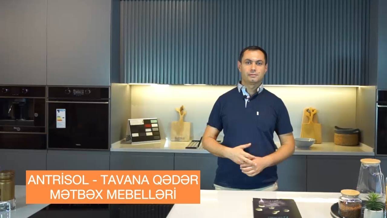 Antrisollu mətbəx mebeli | İdeal metbex mebeli hündürlüyü necə olur?