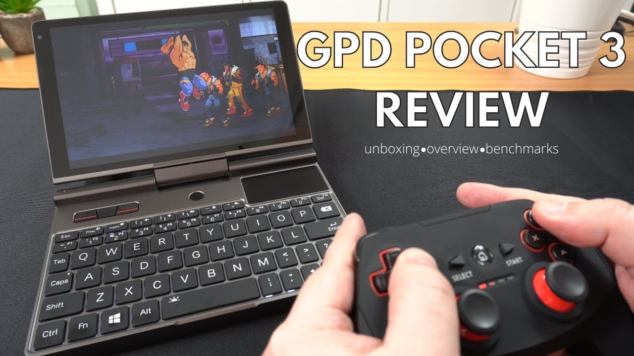 Обзор GPD Pocket 3 — модульный мини-ноутбук i7 1195G7 для работы и игр