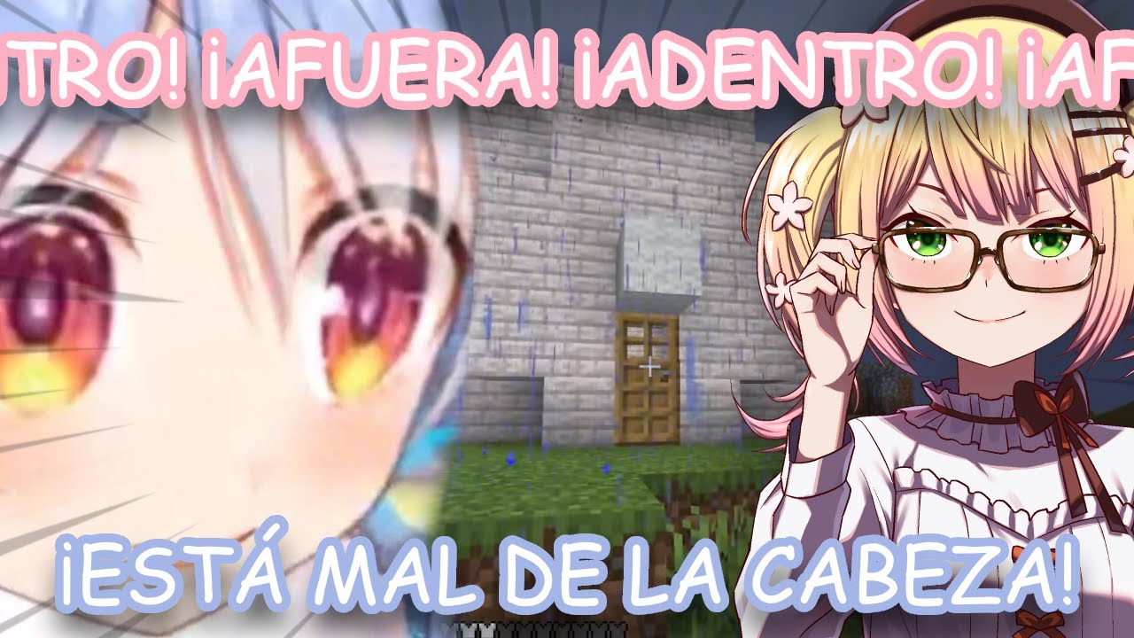 Pekora REACCIONA a cómo Nene le hace el METESACA a su casa (Hololive español)