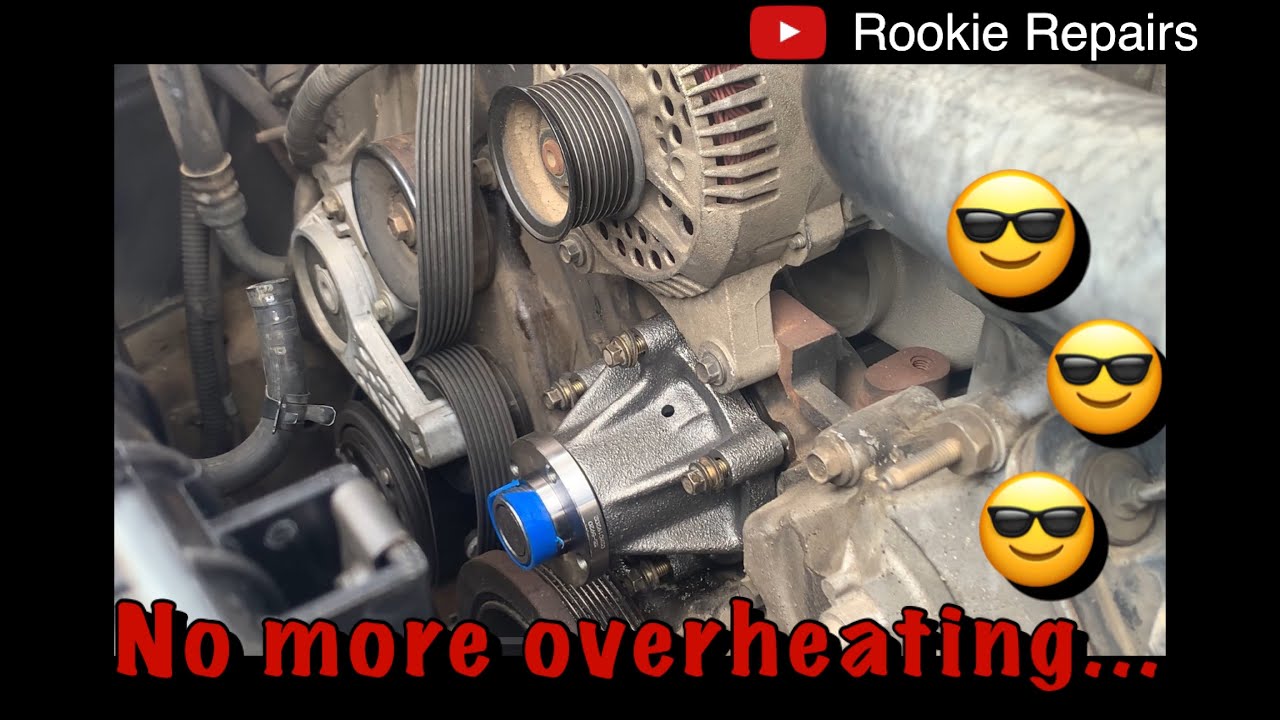 How to Replace Water Pump Ford F-250 F-350 F-450 F-550 Excursion Super Duty 6.8 7.3 V10 1999 - 2005