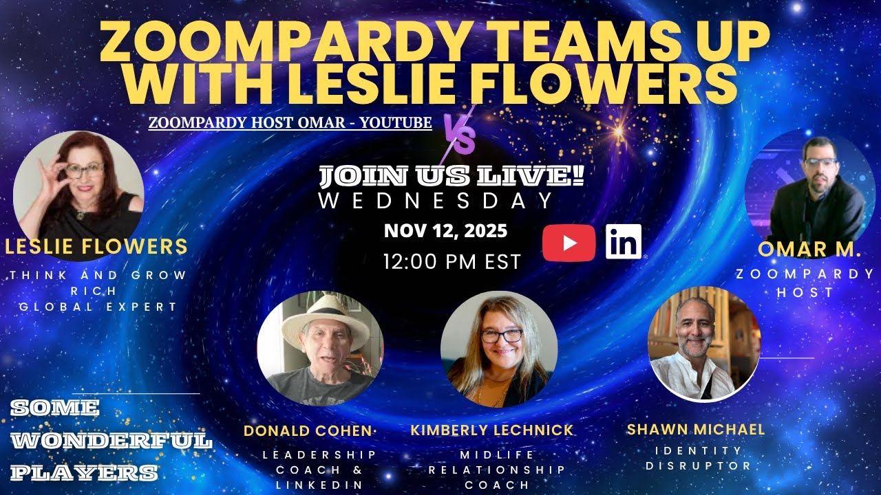 Omar's Zoompardy teams up with Leslie Flowers