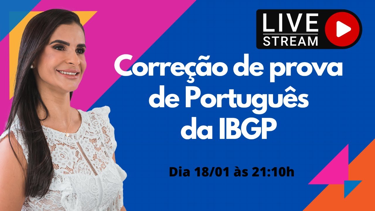 Correção de prova da IBGP