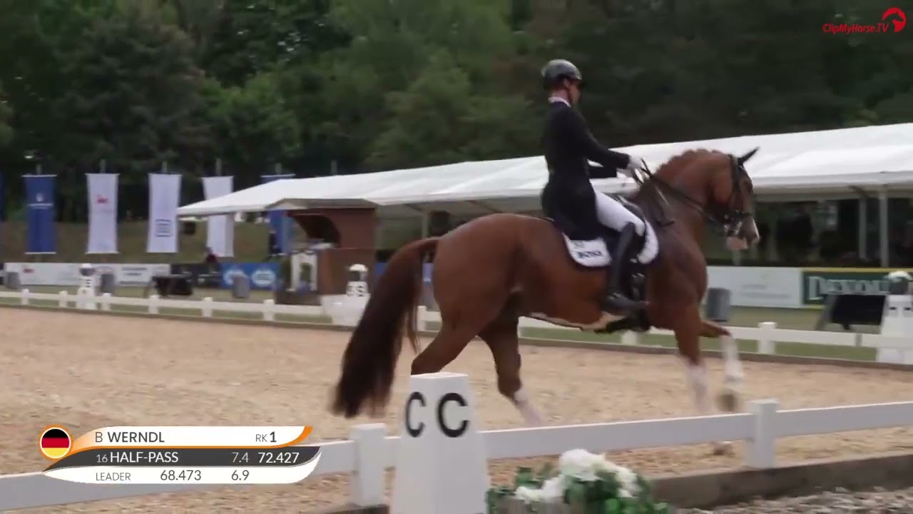 Siegesritt von Benjamin Werndl und Quick Decision 5