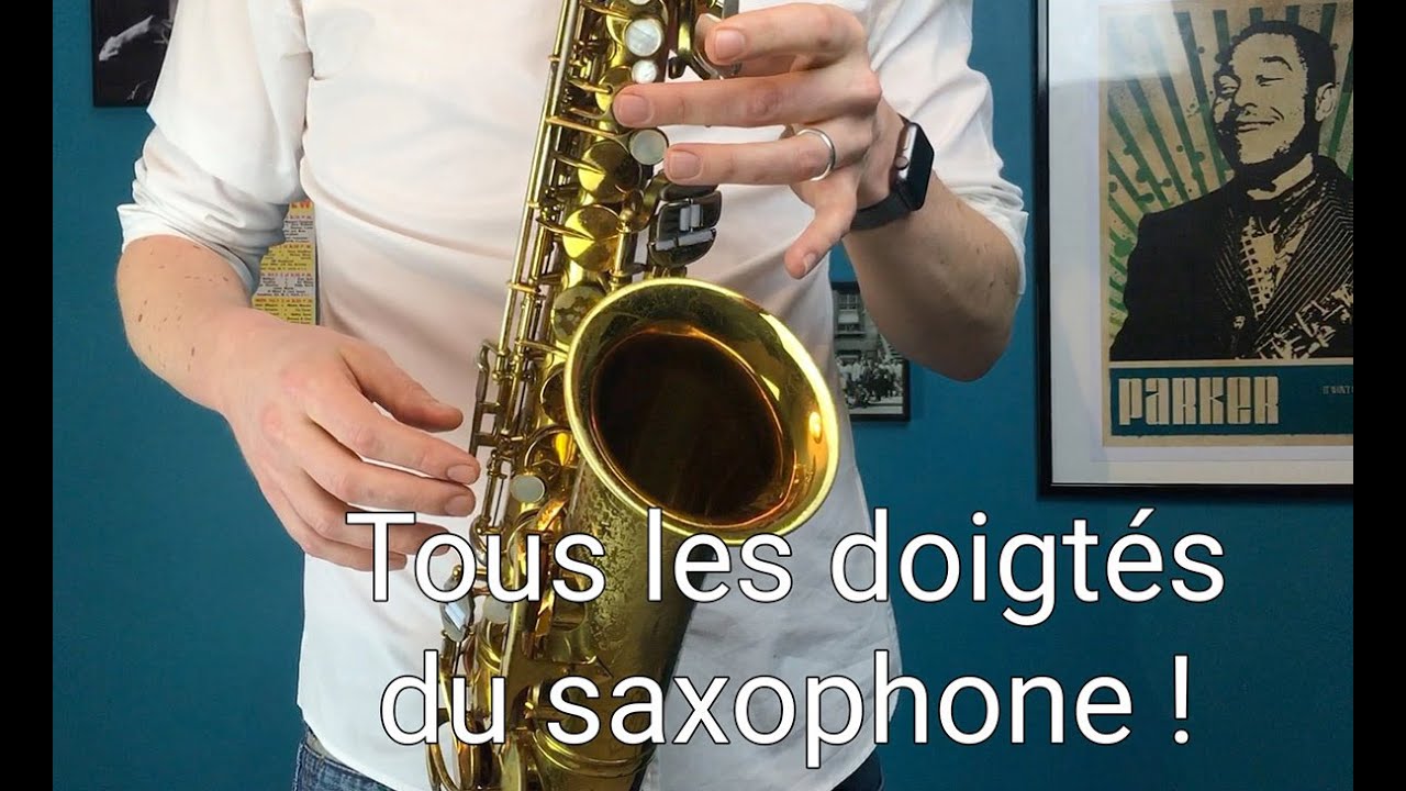 Cours de SAXOPHONE | Toutes les NOTES ! ( la gamme chromatique )